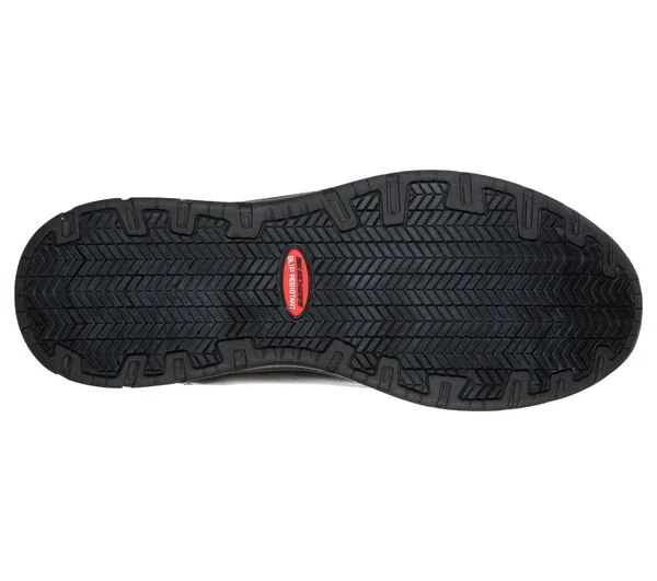 Skechers Men's Work Relaxed Fit Ostego Eckington WP SR Shoe - Black