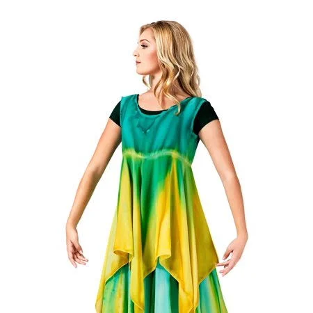 Watercolour Women's Worship Handkerchief Comfort Dress