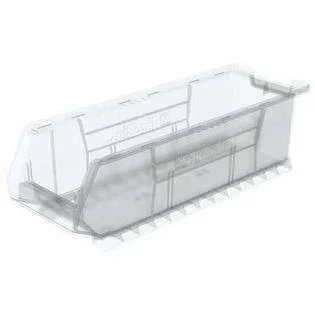 Akro-Mils 30284SCLAR Clear Super Size Bin, 23-7/8x22L x 8-1/4x22W x 7x22H