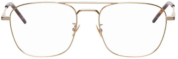 Saint Laurent SL 309 Opt Unisex Eyeglasses - Gold