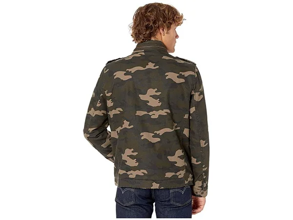 Levi&s Men's Washed Cotton Military Jacket