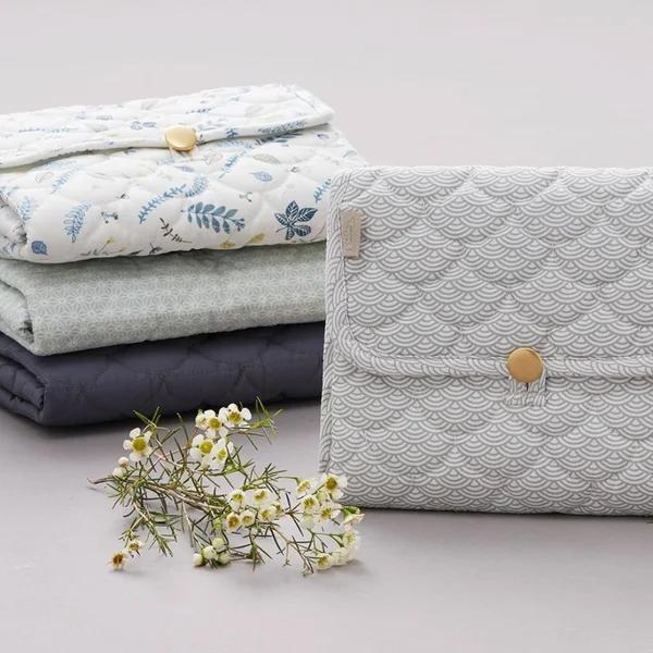 Cam Cam Copenhagen Quilted Changing Mat - Charcoal