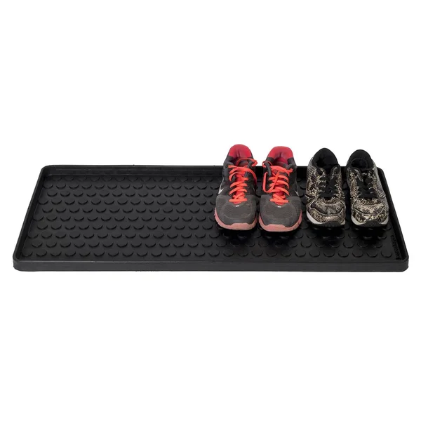 Tica Copenhagen Dot Shoe Tray L - Door Mats Rubber Black - 00532