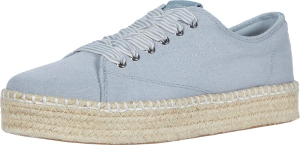 Women's Tretorn Eve Espadrille Sneaker, Size: 8, Blue