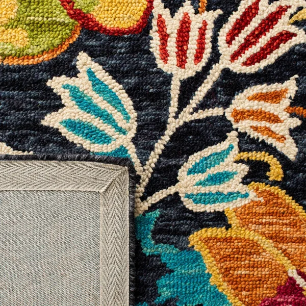 Safavieh Aspen Rug Collection APN520H - Charcoal, Blue - 3& x 5&