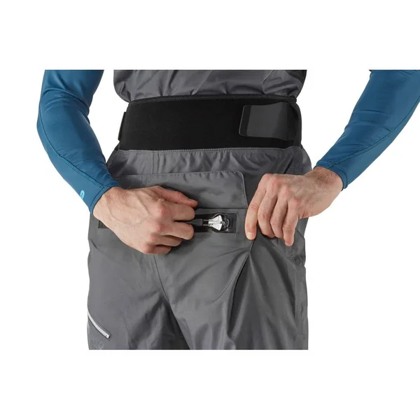 NRS Sidewinder Dry Bibs-Gunmetal-S