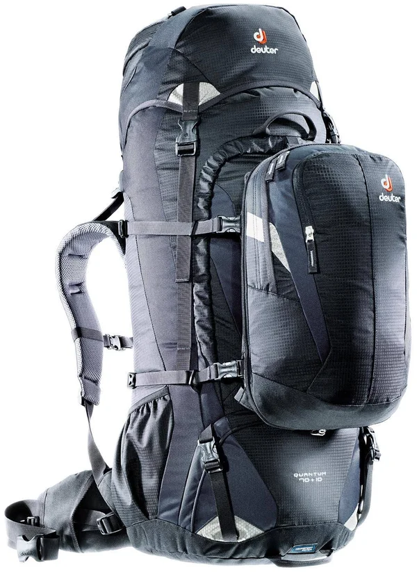Deuter Quantum 70 + 10 - Black - Silver
