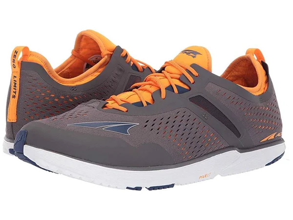 Altra Kayenta Running Shoe - Men's Gray/Orange - 11.5