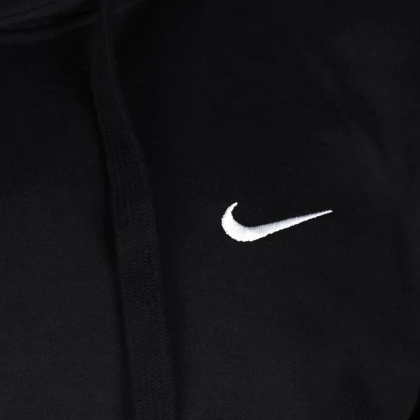 Nike Men's Athletic Wear Embroidered Swoosh Fleece Gym Active Pullover Hoodie XL, Navy 473