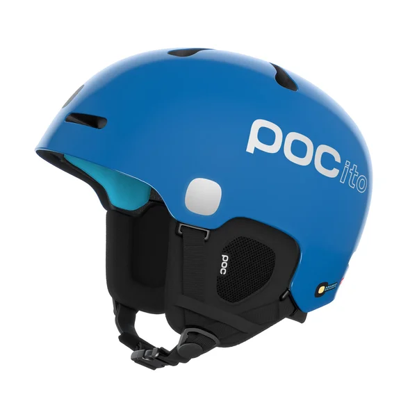 POC POCito Fornix Spin Helmet - Kids& Fluorescent Blue, M/L