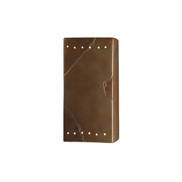 Justice Design Ambiance CER-0965 Wall Sconce Gloss Black