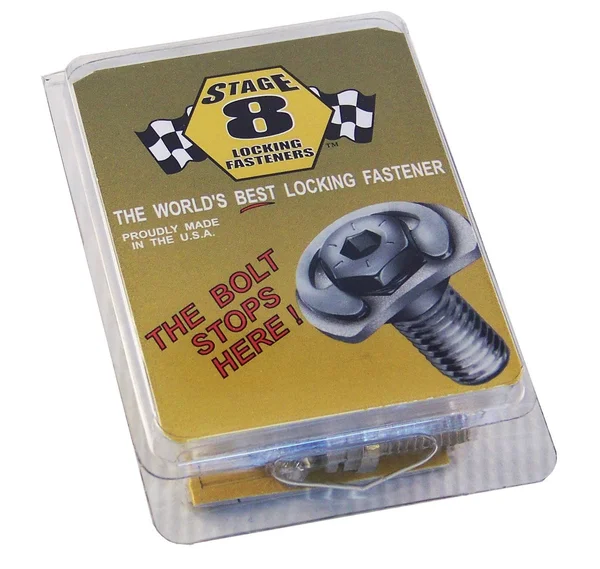 Stage 8 (8900B) 8mm x 30mm Locking Header Bolt Kit for