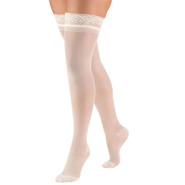 Activa Soft Fit Graduated Therapy Thigh High Lace Top Pair H3814