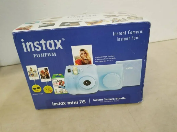 Fujifilm Mini 7S Light Blue Instax Instant Film Camera