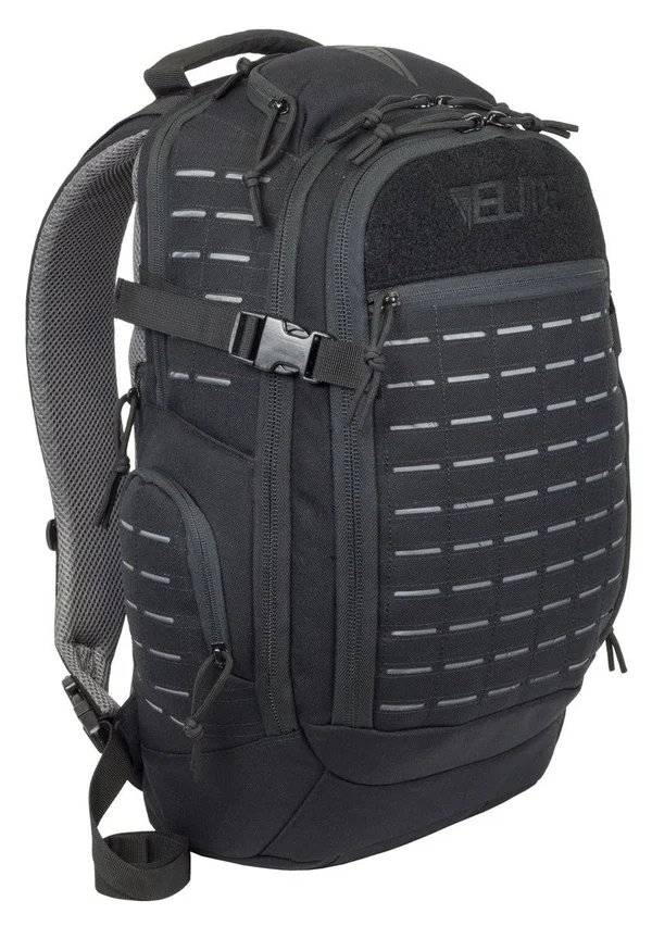 Elite Survival Systems Guardian EDC Backpack, Black, 20 x 12 x 8 inches
