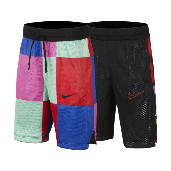 Nike Boys& Elite Reversible Basketball Shorts - XL, Black