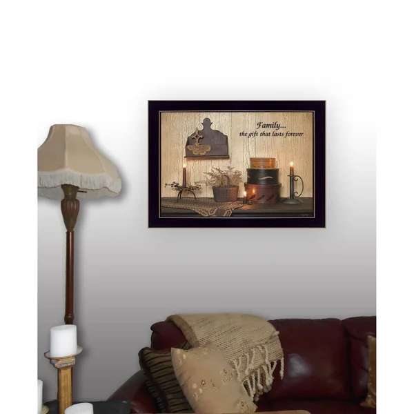 TrendyDecor4U Forever Family by Susie Boyer Framed Print BOY537-712