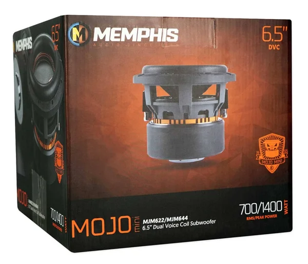 Memphis Audio MJM644 6.5x22 Mojo Dual 4-Ohm Subwoofer - 700 Wrms