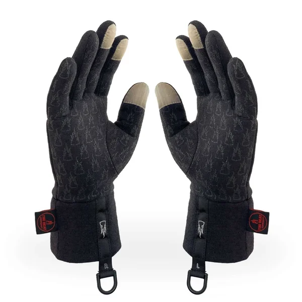 The Heat Company Polartec Merino Glove Liners Size 12-13 Liner S, x Large, Touchscreen Capable, Gender Unisex, Color Birding u00