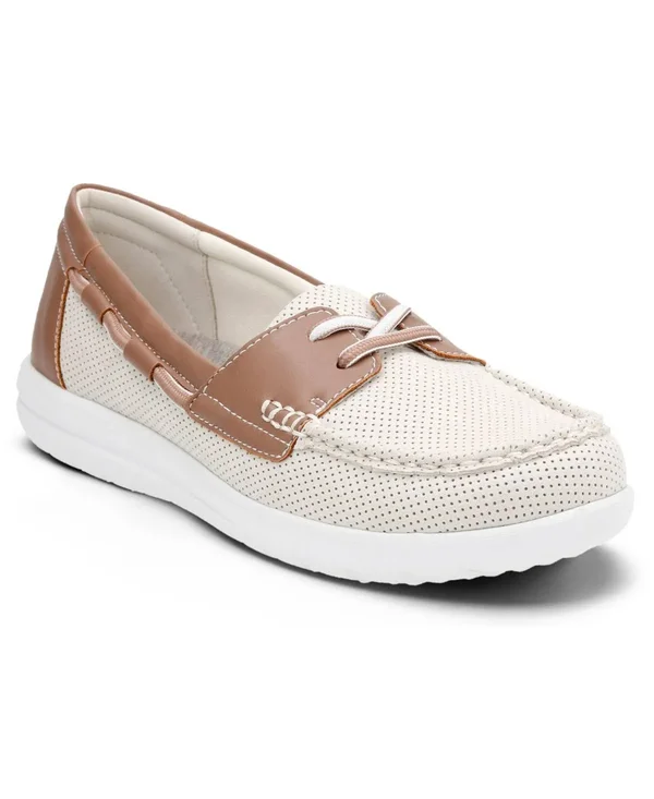 Women's Clarks, Jocolin Vista Boat Shoes Size 5 M