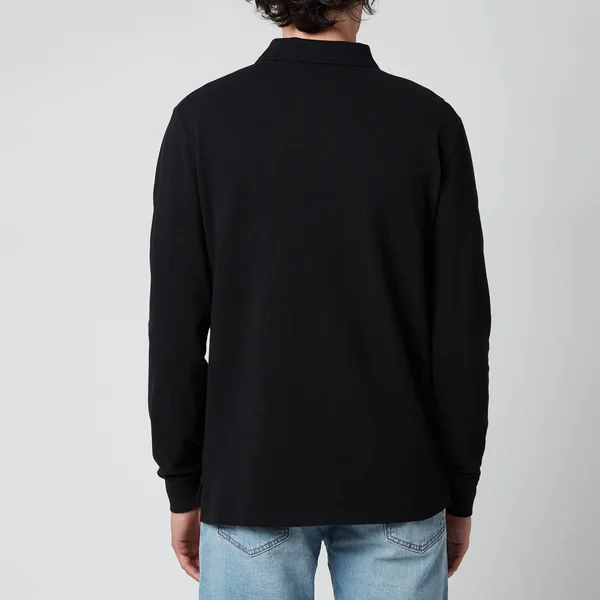 Ralph Lauren Long Sleeve Polo T Shirt Black