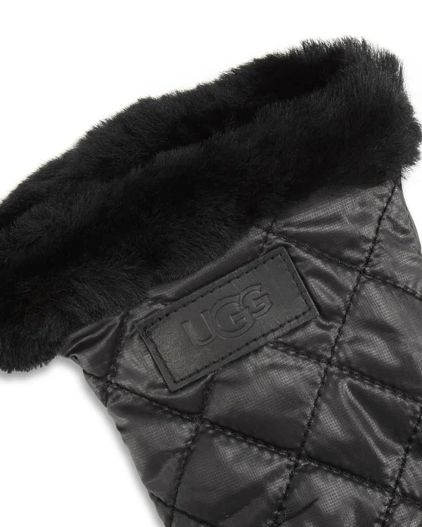 Ugg Quilted Performance Gloves - Black