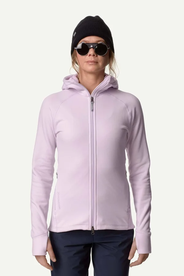 Houdini Women's Power Houdi Fleece Jacket Pink S