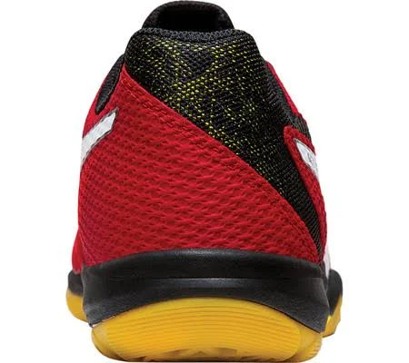 Asics Men's Gel-Blade 7 Badminton Shoe - Size: 14, Speed Red/White