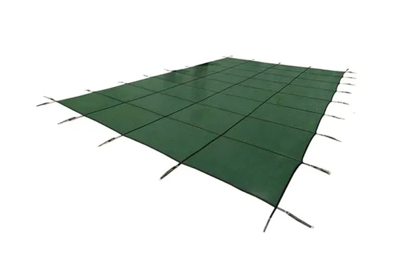 Yard Guard 18 x 36 + 8& Center End Steps Pool Safety COVER, Green DG183658S