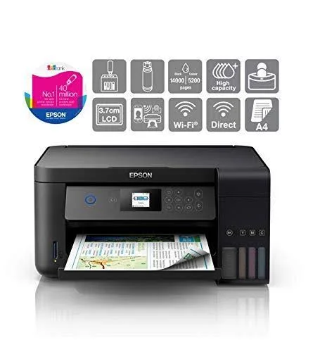 Epson EcoTank ET-2750 A4 Print/Scan/Copy Wi-Fi Printer