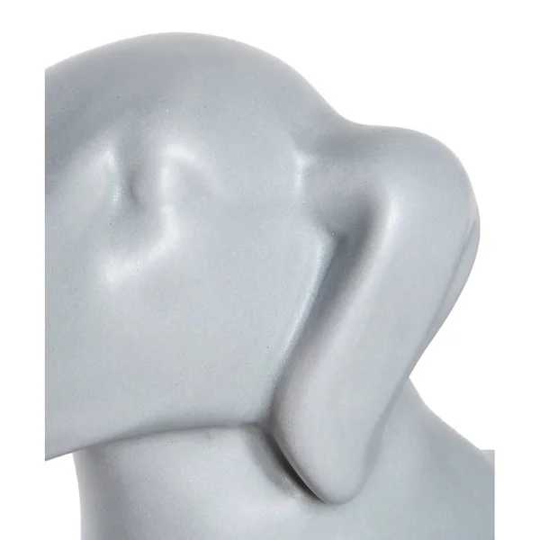 Nayothecorgi Standing Dachshund Ceramic Statue - Glossy Blue