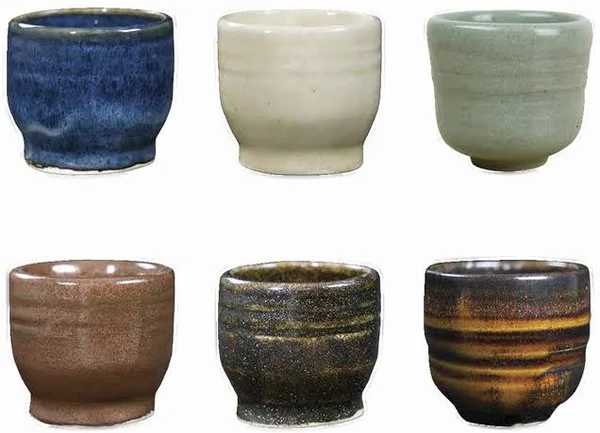Amaco 39183K Potter's Choice Glaze Class Pack 5, Assorted Colors, 6 Pints