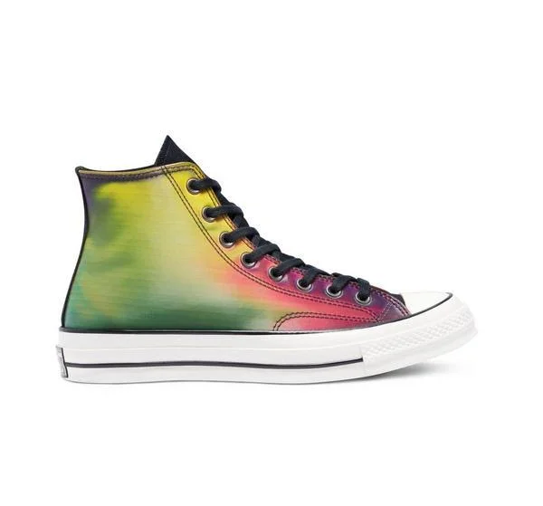 Converse Mens Chuck Taylor 70 High Top - Shoes Black/Multi/White Size 10.5