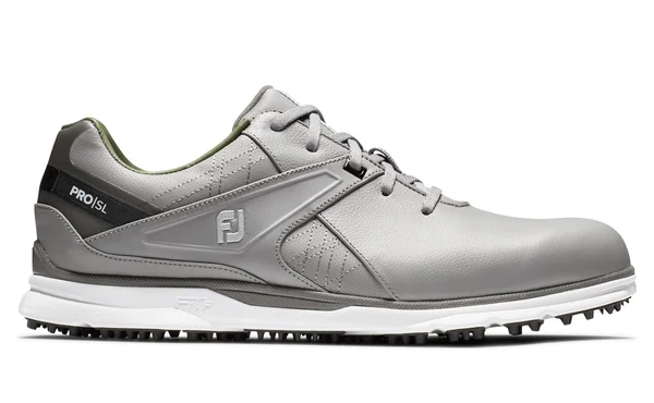 FootJoy Pro|SL Spikeless Golf Shoes - Gray/Black 7.5 Medium