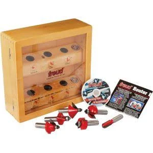 Freud 6-Piece Starter Router Bit Set 91-104