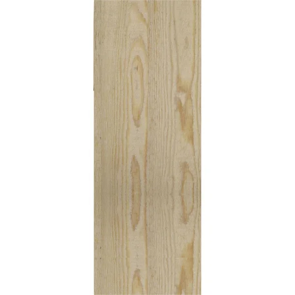 Ekena Millwork 1462870 8x22W x 22x22D x 22x22H Imperial Block Rough Sawn Bracket w/ Offset Brace, Douglas Fir