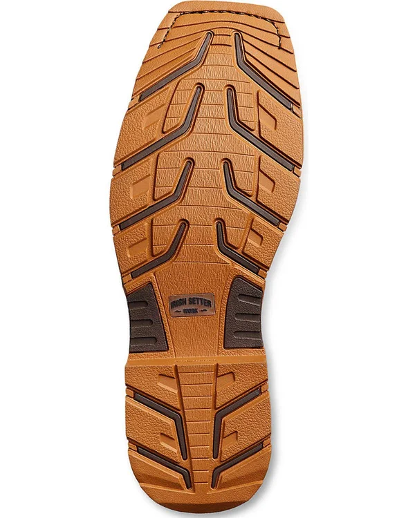 Irish Setter Marshall Pull-On Steel Toe Waterproof Boots - Men's Brown