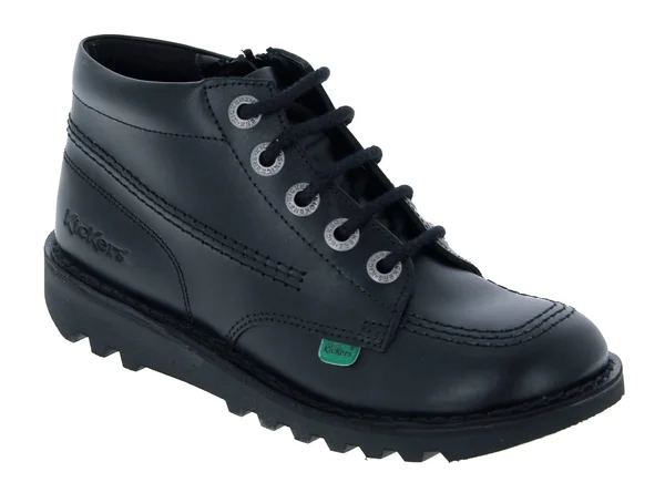 Kickers Kick Hi Zip Black Boots