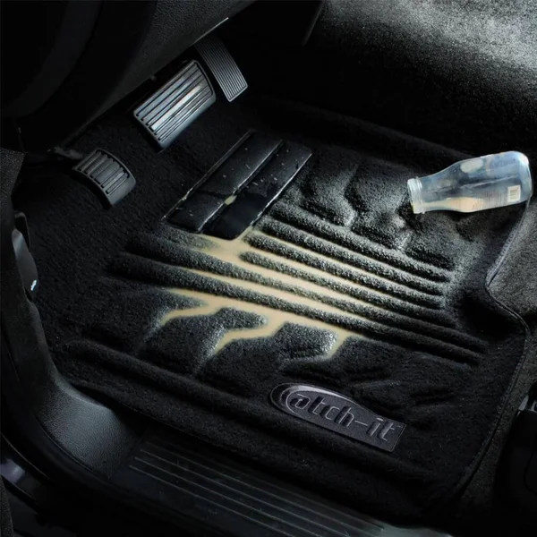 Lund 383401-T Catch-It Vinyl Floor Mat Rear Tan