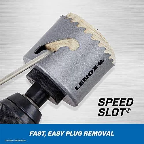 Lenox Tools Hole Saw Kit, Carbide Tipped, 6-Piece (LXAH3PSET6)