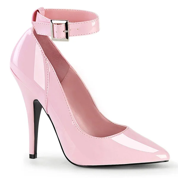 5 inch Heel Seduce-431 Hot Pink Pat 13 - Hot Pink