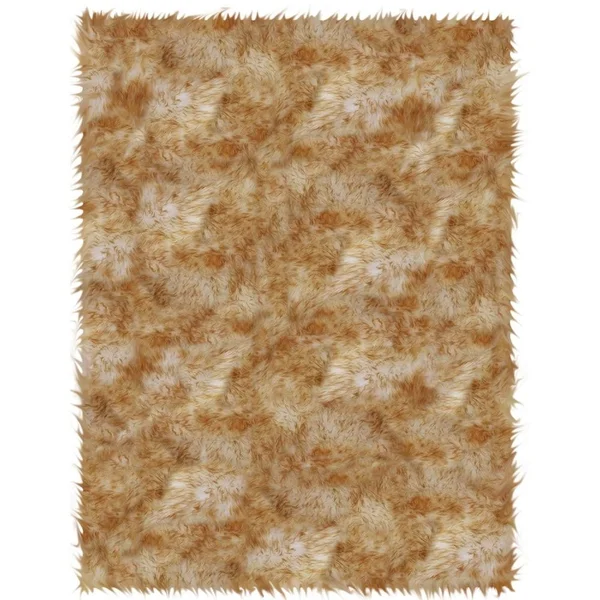 Legacy Faux Sheepskin Shag Area Rug - Sunset 4& x 6&