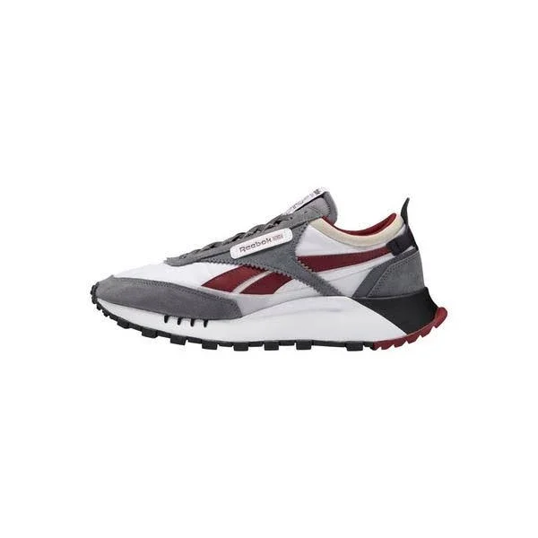 Reebok Men's Classic Leather Legacy Casual Shoes in White/Grey/Cold Grey 6 Size 9.5