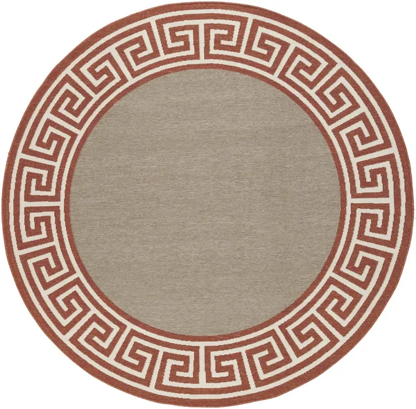 Surya Alfresco 7&3x22 Round Area Rug ALF9628-73RD