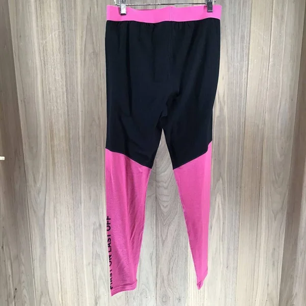 Mons Royale Christy Leggings Pink/Black - Xs, New