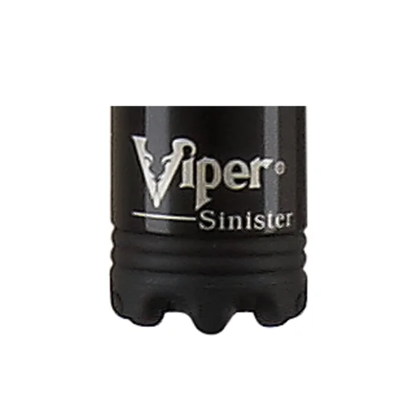 Viper Sinister Series Cue with Black Faux Leather Wrap 21 oz.