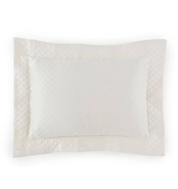 Sferra Bari Euro Sham - White