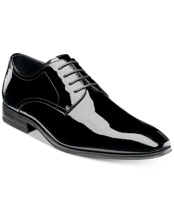Men's Florsheim Tux Plain Toe Derby - Size 8.5 EEE - Black