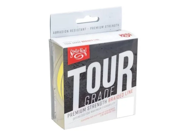 Strike King Tour Grade Braid Yellow Braided Line