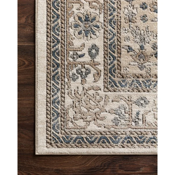 Alexander Home Josefina Diamond Medallion Traditional Rug - 2&8x22 x 10&6x22 - Oatmeal - Ivory